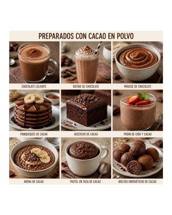 CACAO NATURAL EN POLVO